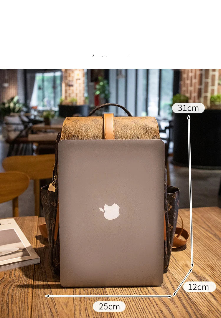 Vintage Large Capacity Backpack