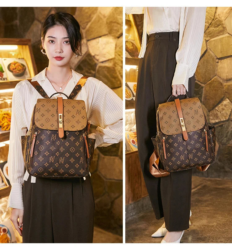 Vintage Large Capacity Backpack