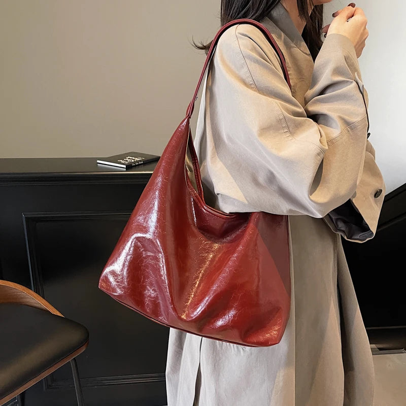 Vintage Shoulder Tote Bag