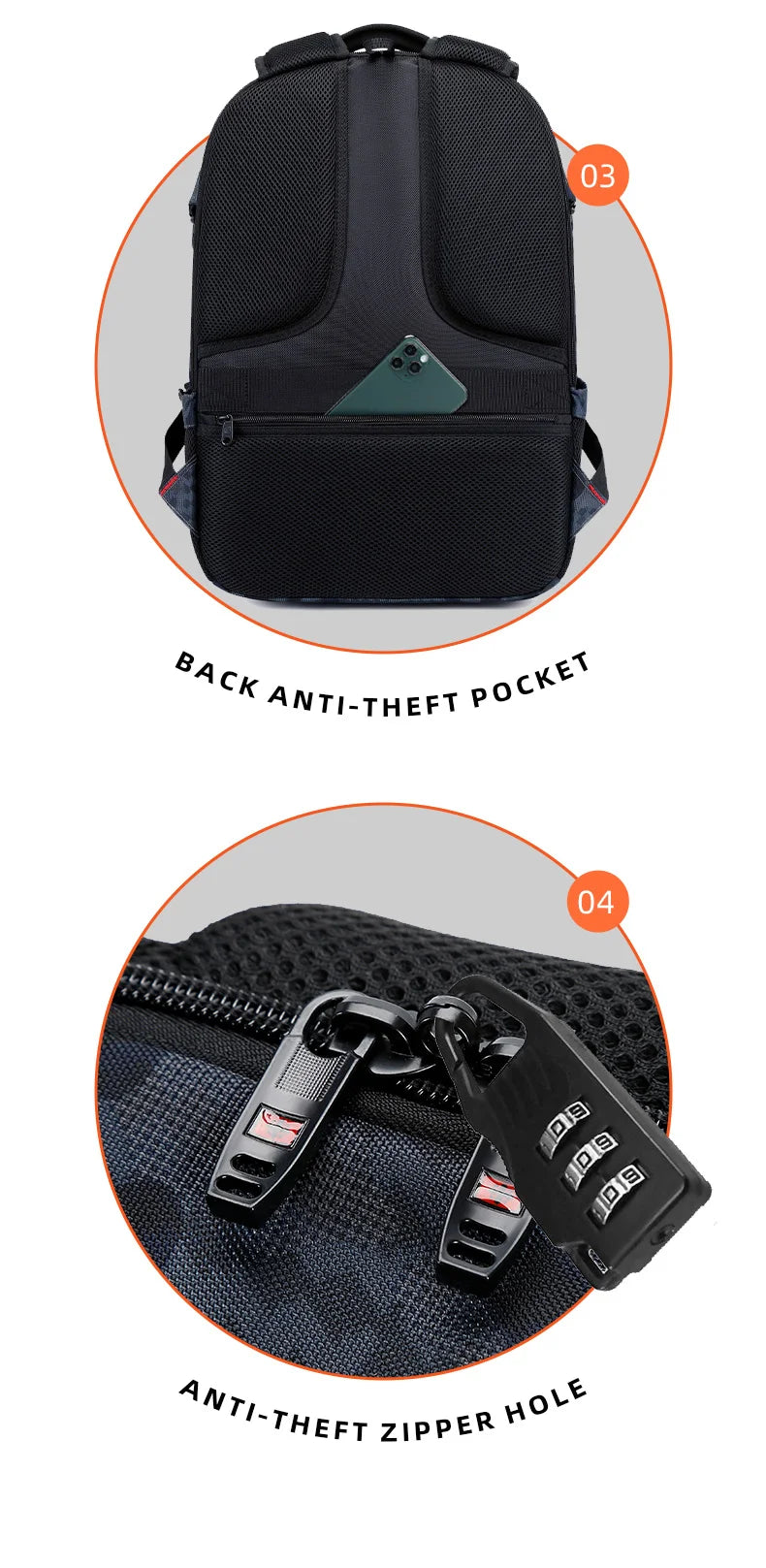 Water Resistant Laptop Backpack