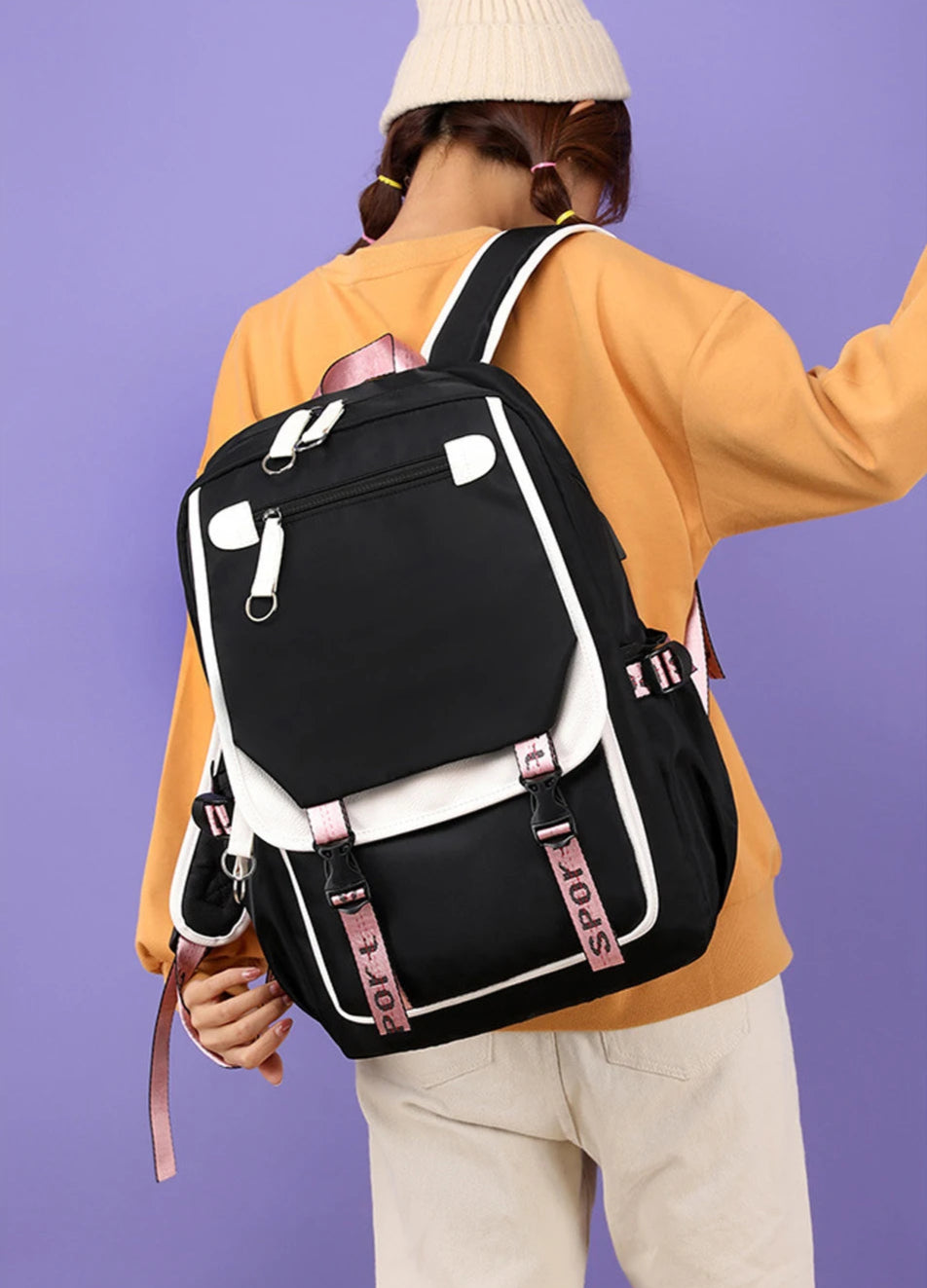Watercolor Gymnastics Backpack