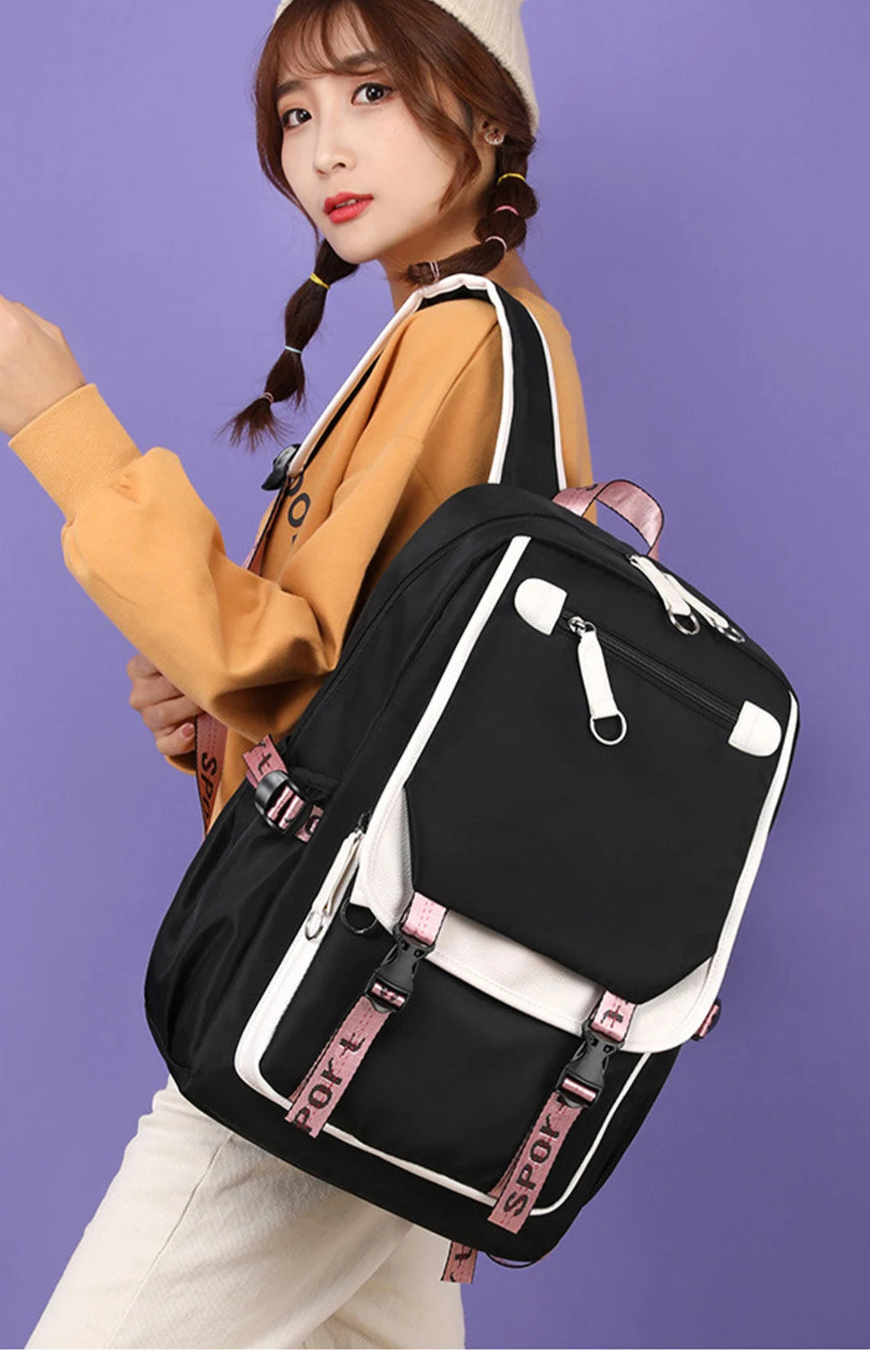 Watercolor Gymnastics Backpack
