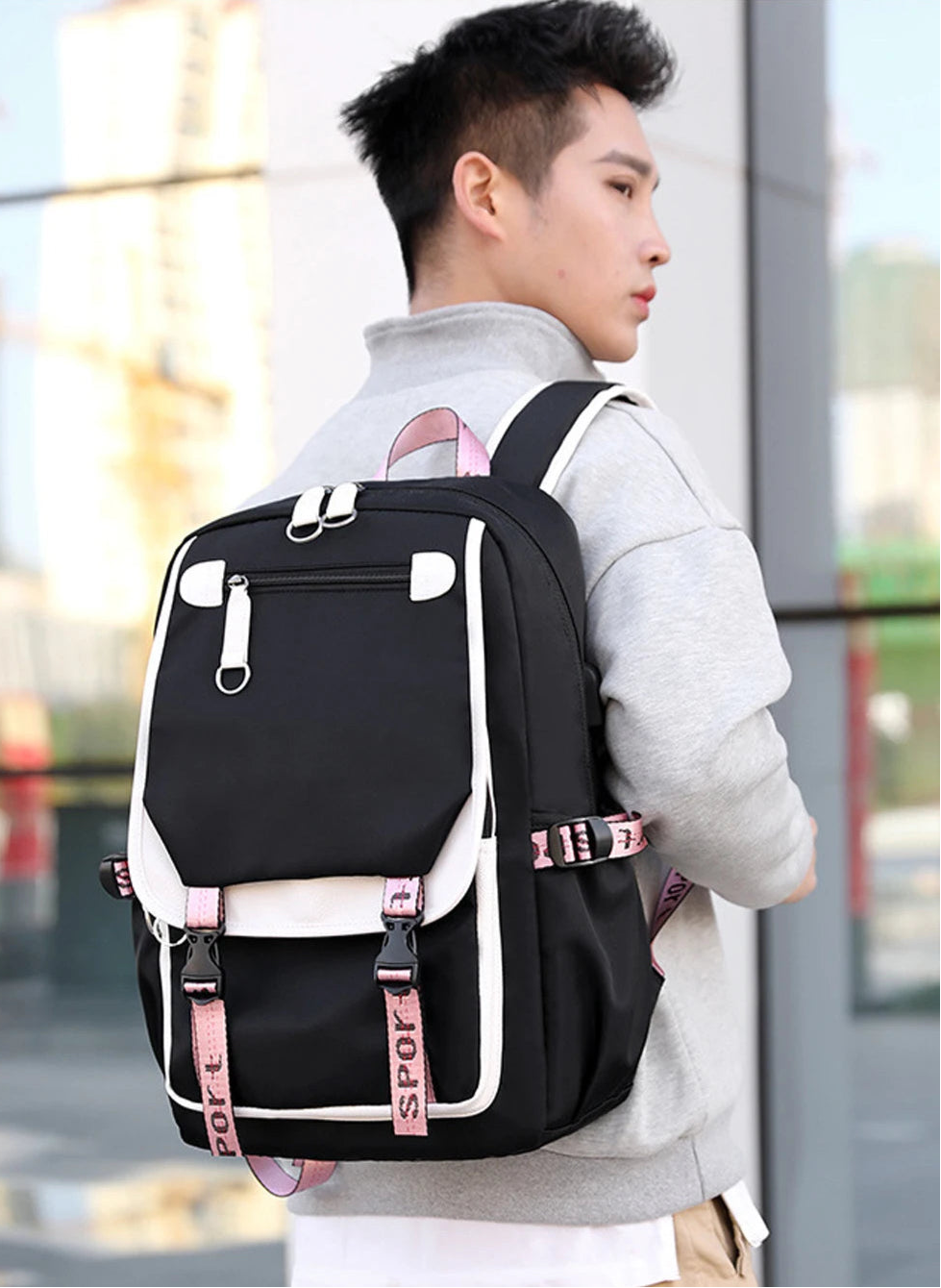 Watercolor Gymnastics Backpack