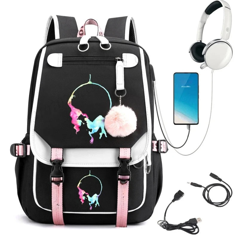 Watercolor Gymnastics Backpack