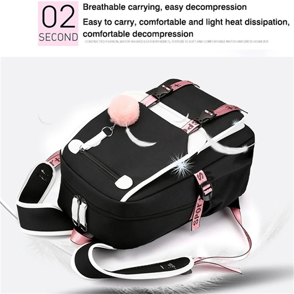 Watercolor Gymnastics Backpack