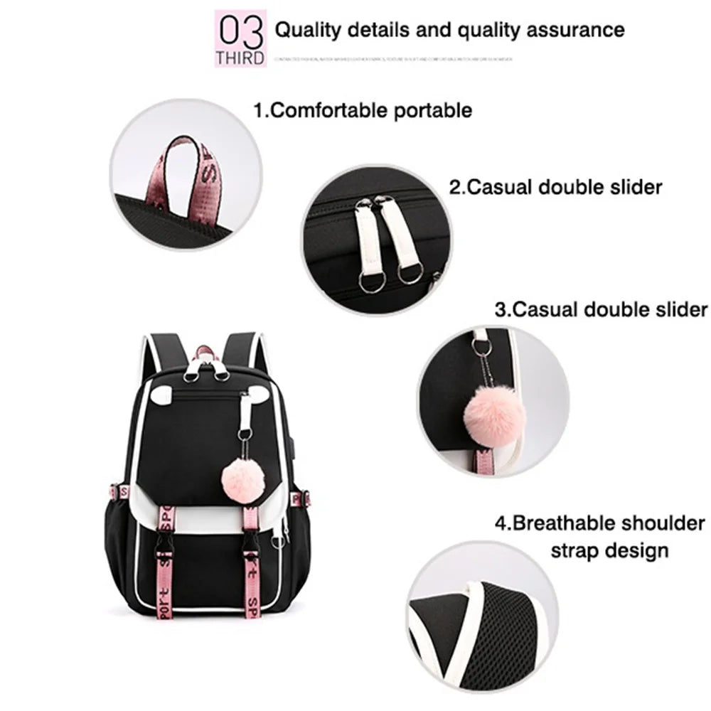 Watercolor Gymnastics Backpack