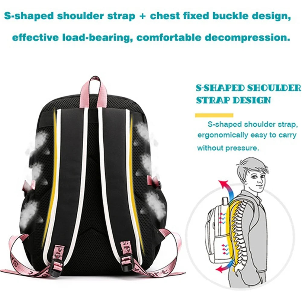 Watercolor Gymnastics Backpack