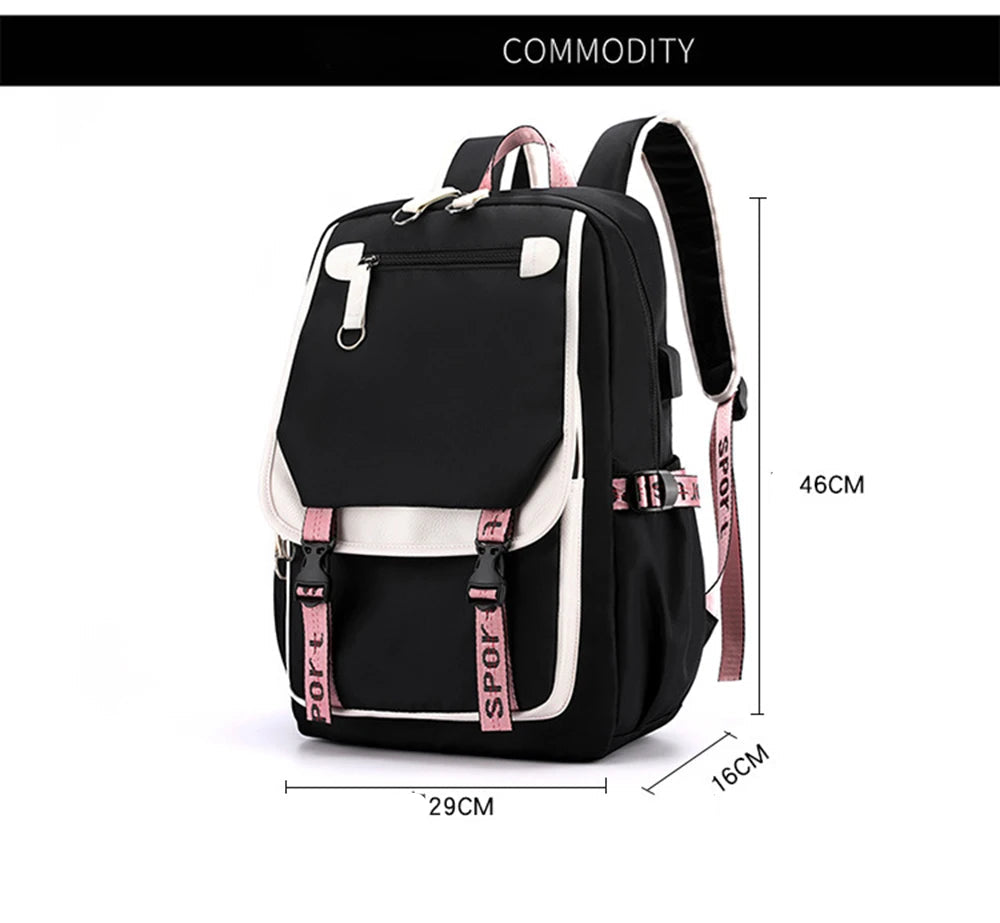Watercolor Gymnastics Backpack