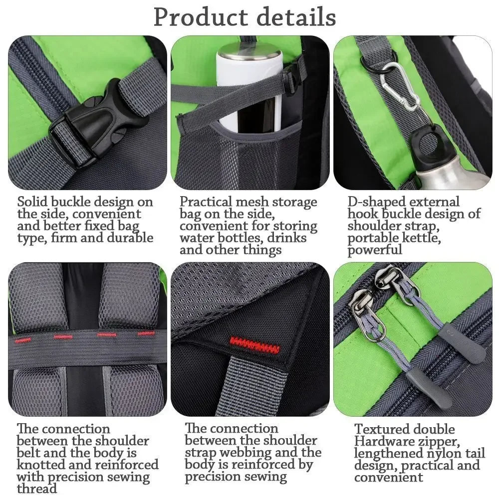 Waterproof Large Capacity Hiking Backpack