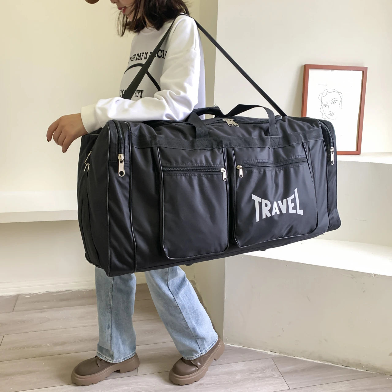 Waterproof Oxford Travel Duffle Bag