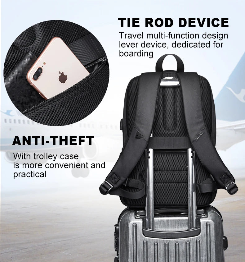 Waterproof Travel & Laptop Backpack