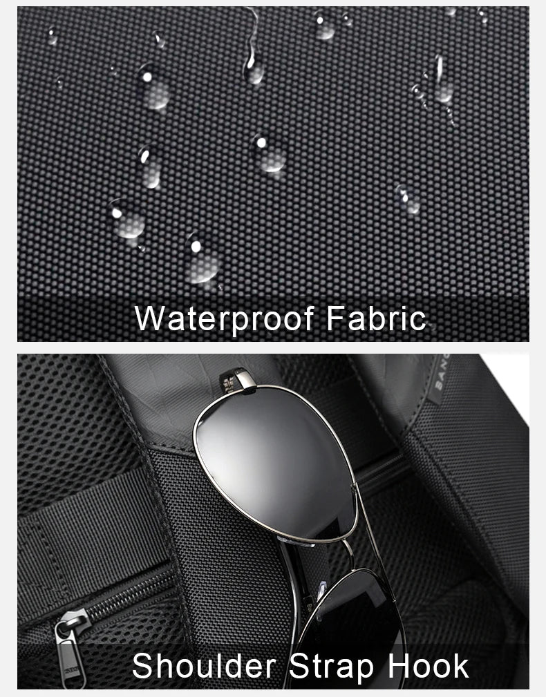 Waterproof Travel & Laptop Backpack