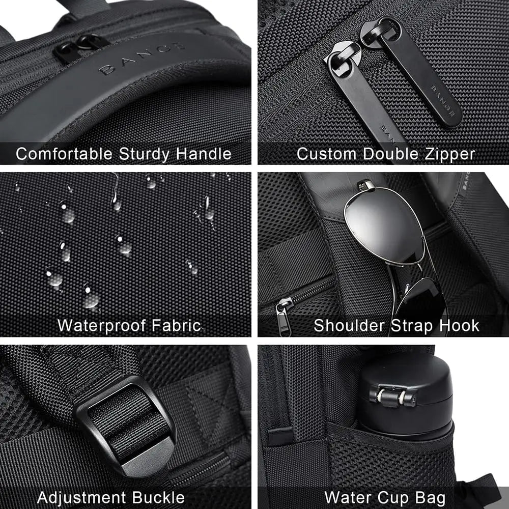 Waterproof Travel & Laptop Backpack