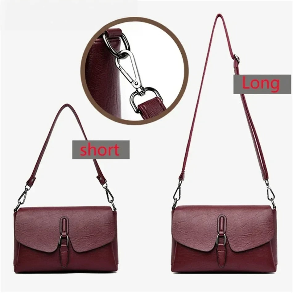 Elegant Crossbody Bag – Soft Leather Bag