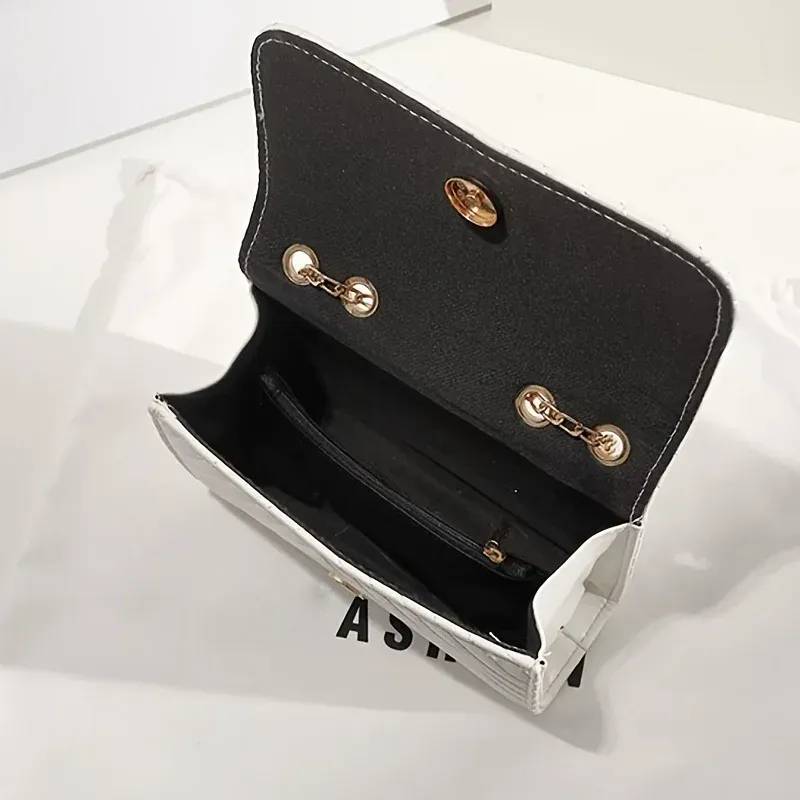 Embroidered Tassel Crossbody Bag